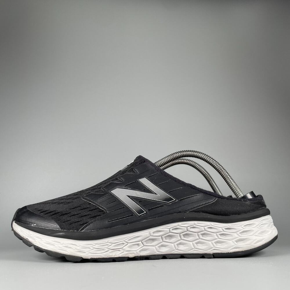 Women's 11 Men's 9.5 New Balance Fresh Foam 900V1 Black Slip On Shoes Loafer EUC